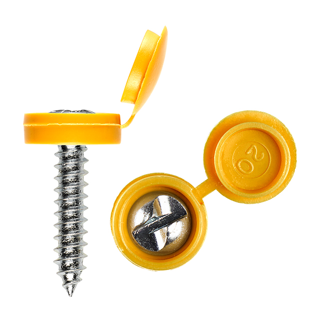 Security clutch head screws 3/4